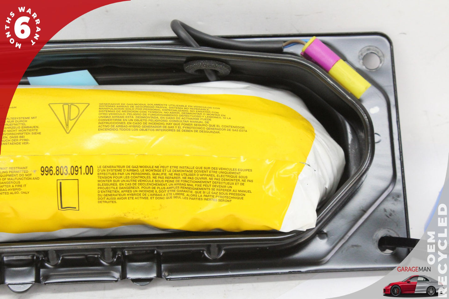 1999-2005 Porsche 911 996 Coupe Front Left Driver Side Door Airbag 99680309100