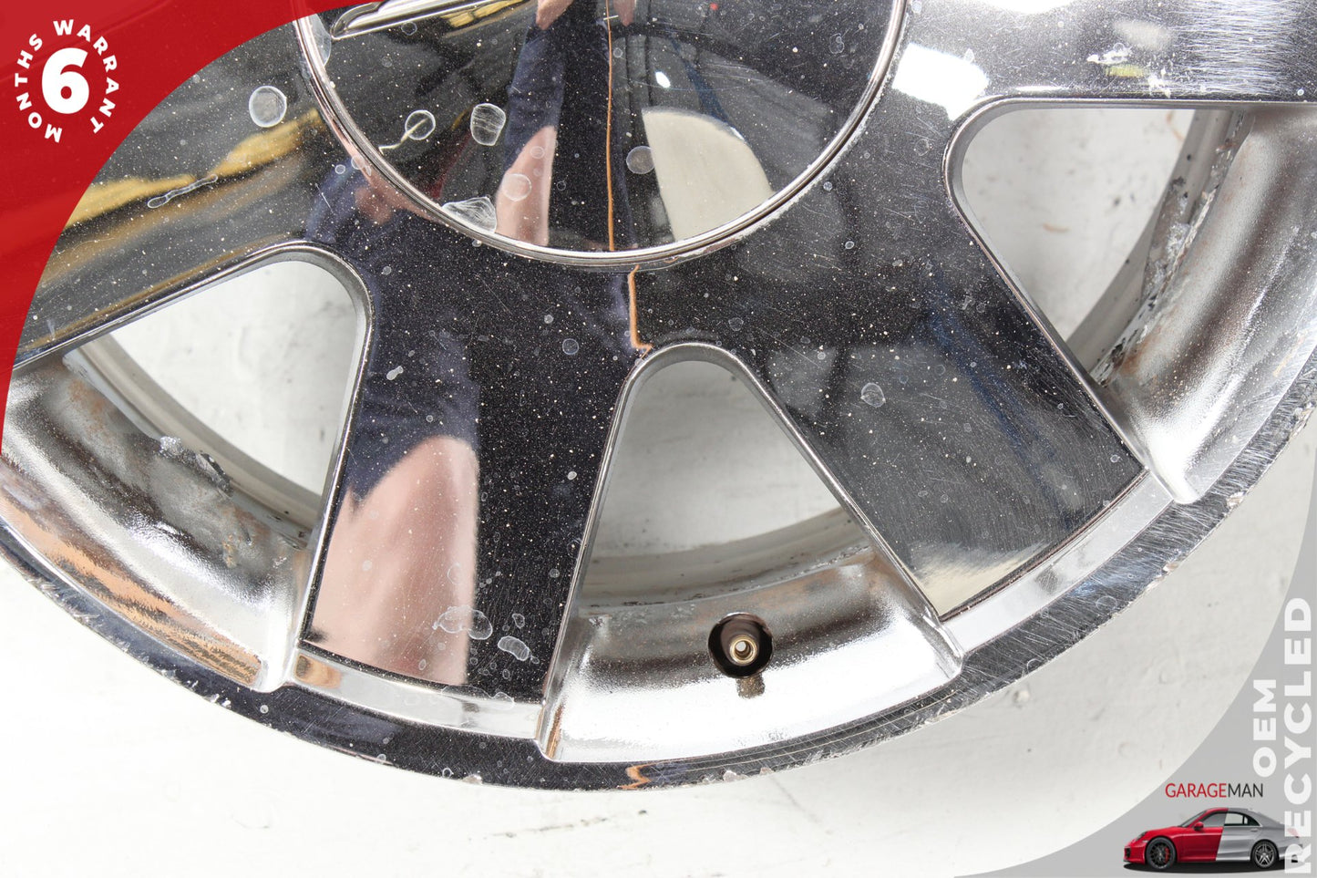 2002-2005 Ford Thunderbird Wheel Rim 7.5JX17 ET60 w/ Wheel Center Cap 1W631007CB