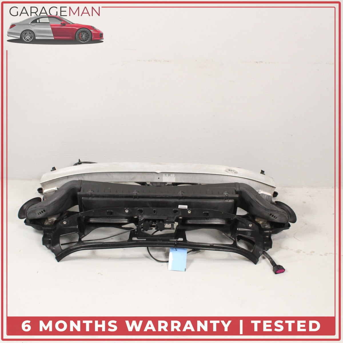 2010-2016 Porsche Panamera 970 Front Radiator Support w/ Air Filter Housing OEM