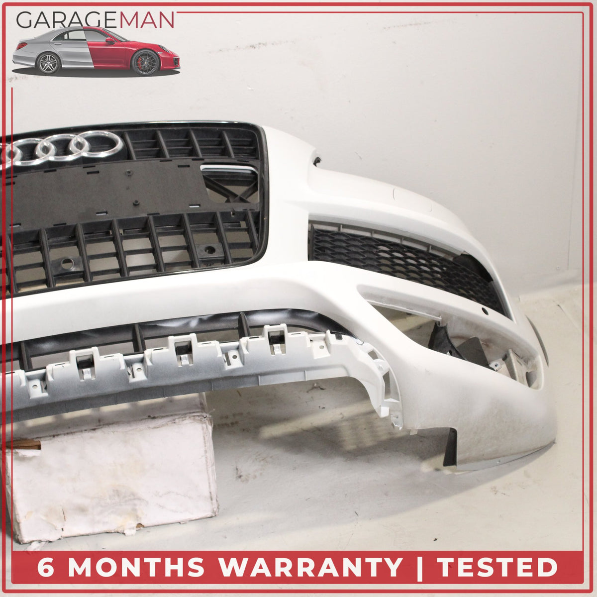 2010-2015 Audi Q7 4L SUV Front Bumper Cover w/ Grille Assembly OEM