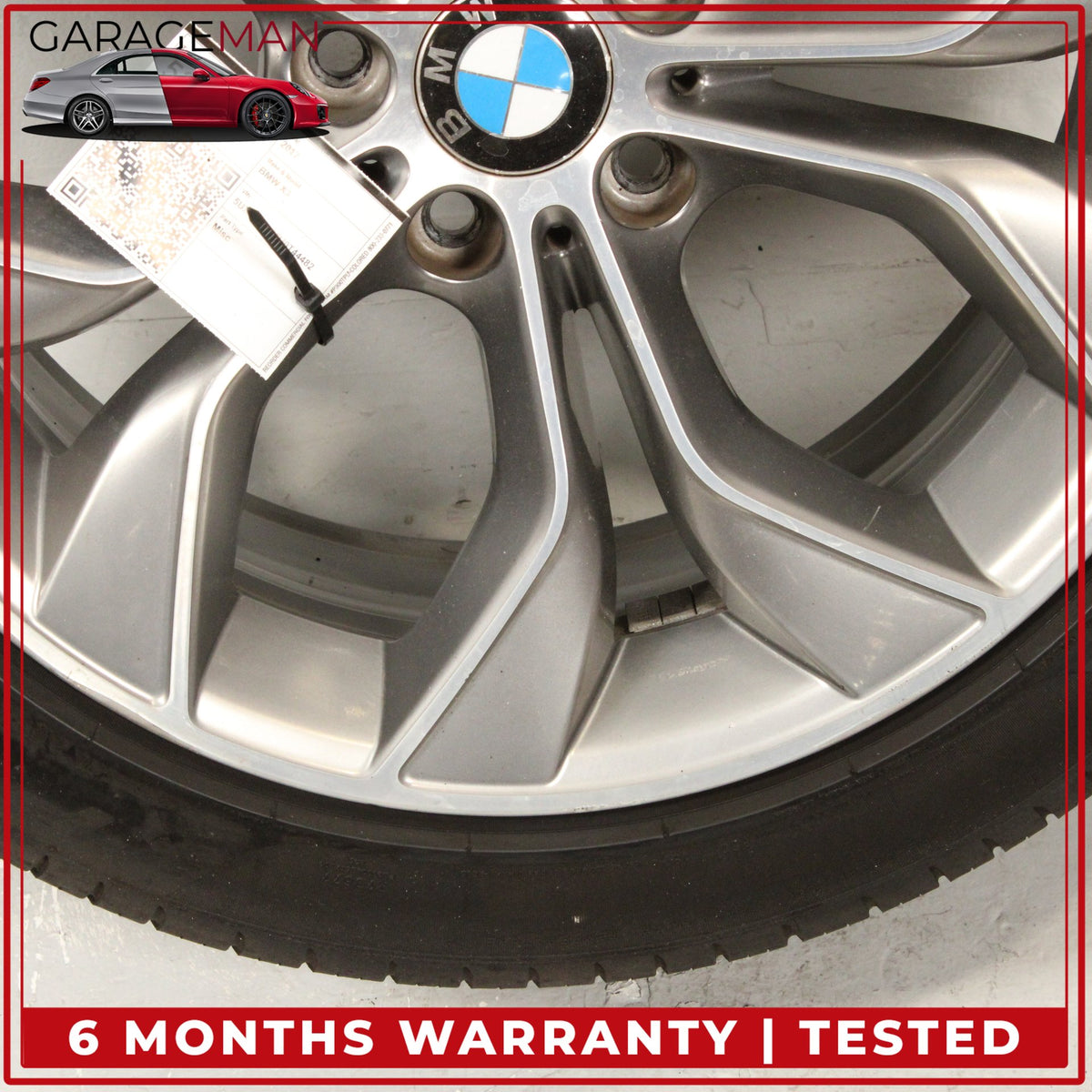 2011-2018 BMW X3 X4 F25 F26 Front or Rear Wheel Rim w/ Pirelli Tire 6862890 OEM