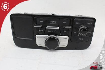 2011-2018 Audi A8 S8 MMI Radio Multimedia Control Panel Switch 4H1919600H OEM