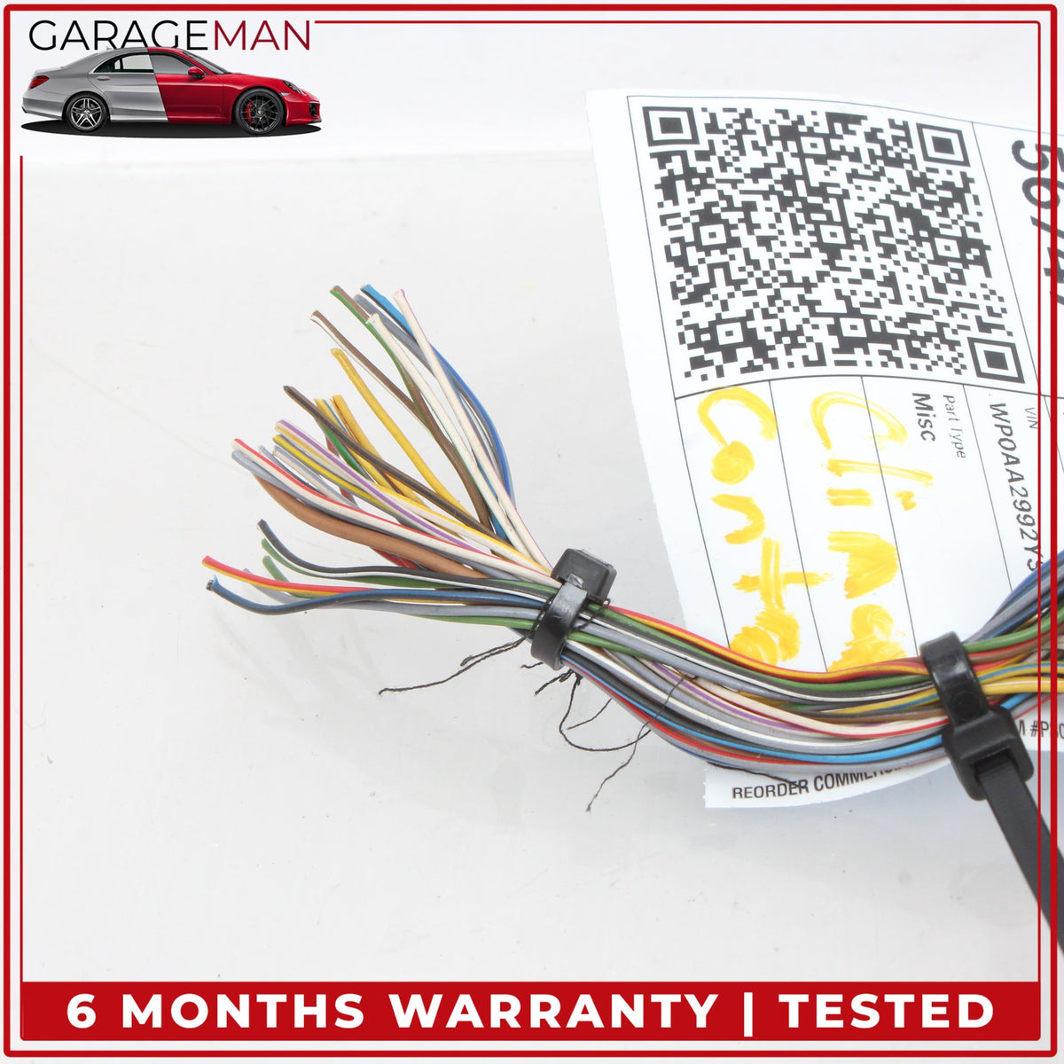 1997-2005 Porsche 911 Carrera Climate Control Wiring Harness Loom Connector OEM