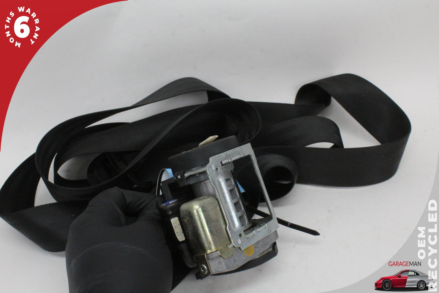 2012-2018 Audi A7 A6 Front Left Driver Side Seat Belt Black 4G8857705C OEM
