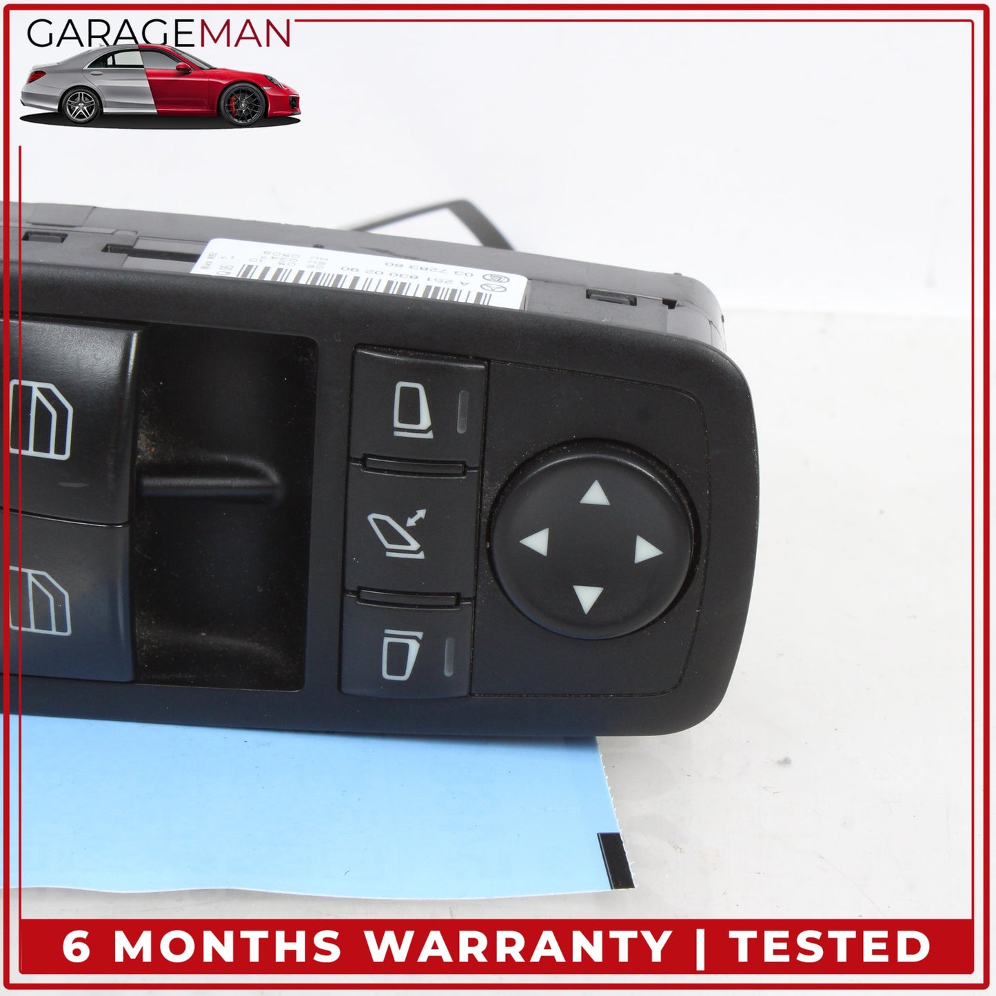 2006-2013 Mercedes W164 ML350 Front Left Side Master Window Control Switch OEM