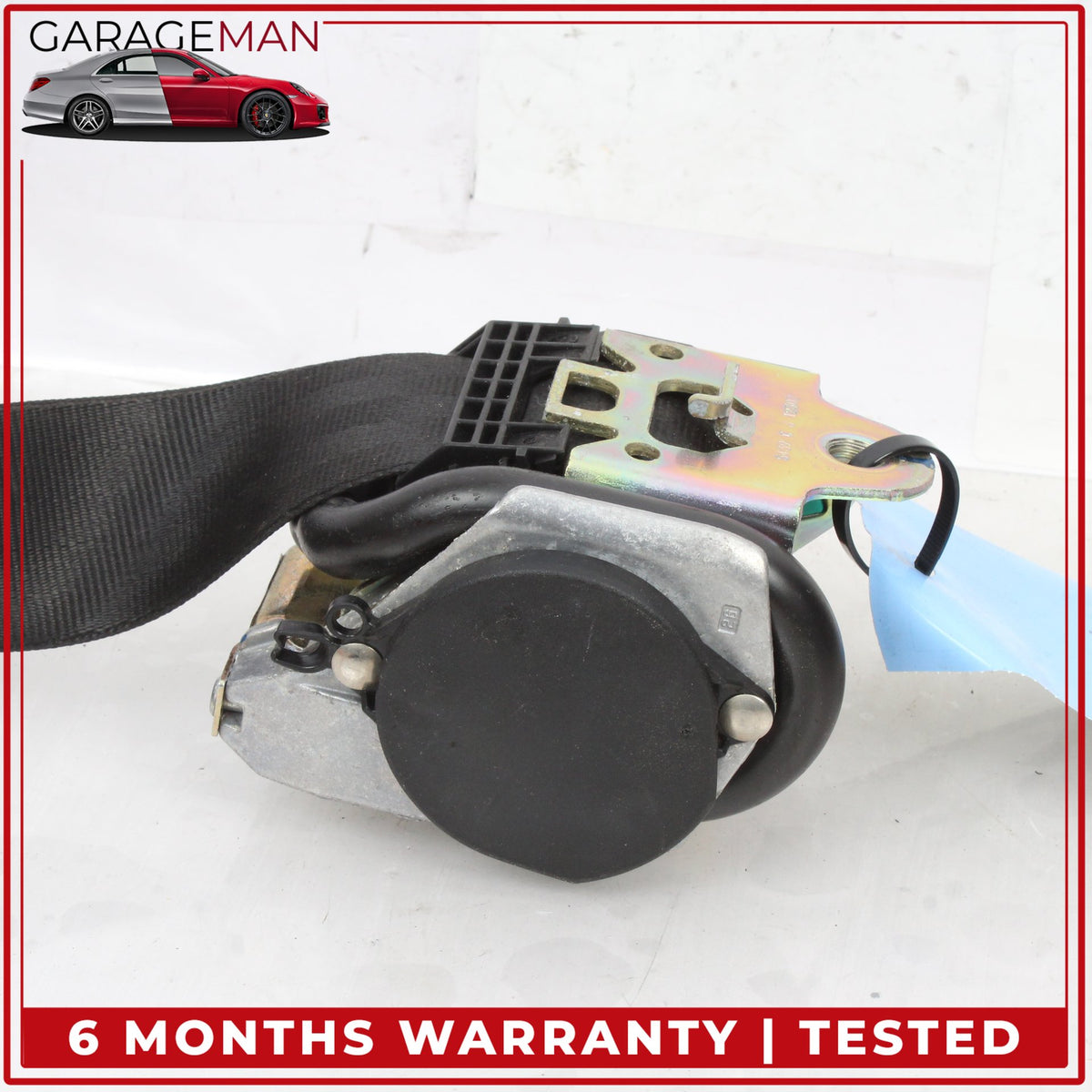 2003-2006 Porsche Cayenne 955 Front Right Passenger Side Seat Belt Black OEM