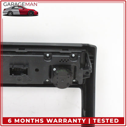 2007-2014 BMW X5 X6 Rear AC A/C Climate Control Switch Panel w/ Trim 9166317 OEM