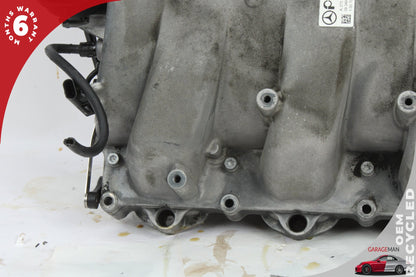 2007-2012 Mercedes W221 S550 Engine Intake Manifold w/ Mass Air Flow Sensor OEM