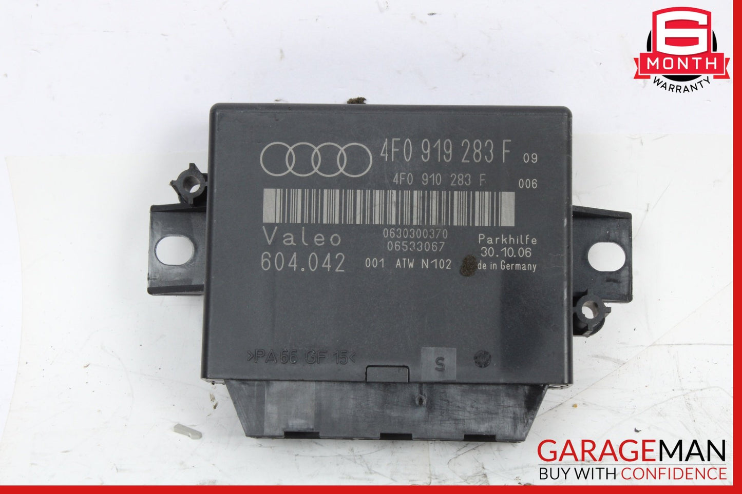 2007-2009 Audi Q7 Parking Aid Assist Control Module 4F0919283F Genuine
