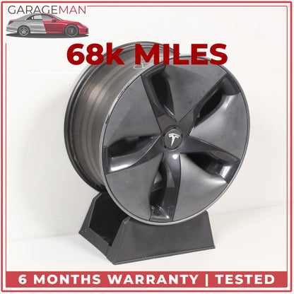 2017-2023 Tesla Model 3 Alloy Wheel Rim w/ Aerocover 18x8.5J ET40 104422100G OEM