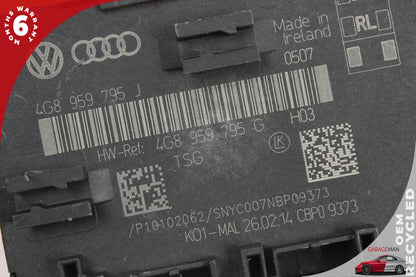2012-2018 Audi A6 A7 Rear Left or Right Side Door Control Module 4G8959795J OEM
