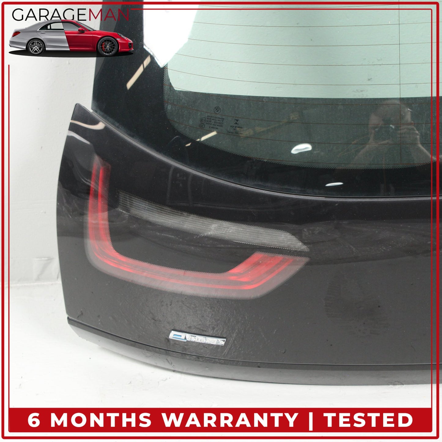 2014-2021 BMW i3 I01 Rear Trunk Lid Hatch Panel w/ Window Glass Assembly OEM