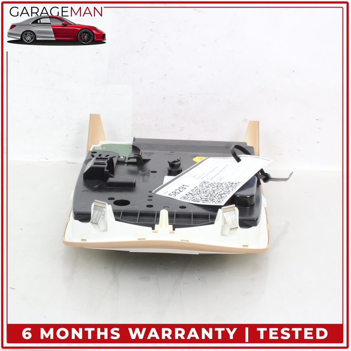 2010-2018 Porsche Panamera 970 Cayenne 958 Overhead Dome Light Lamp Beige OEM