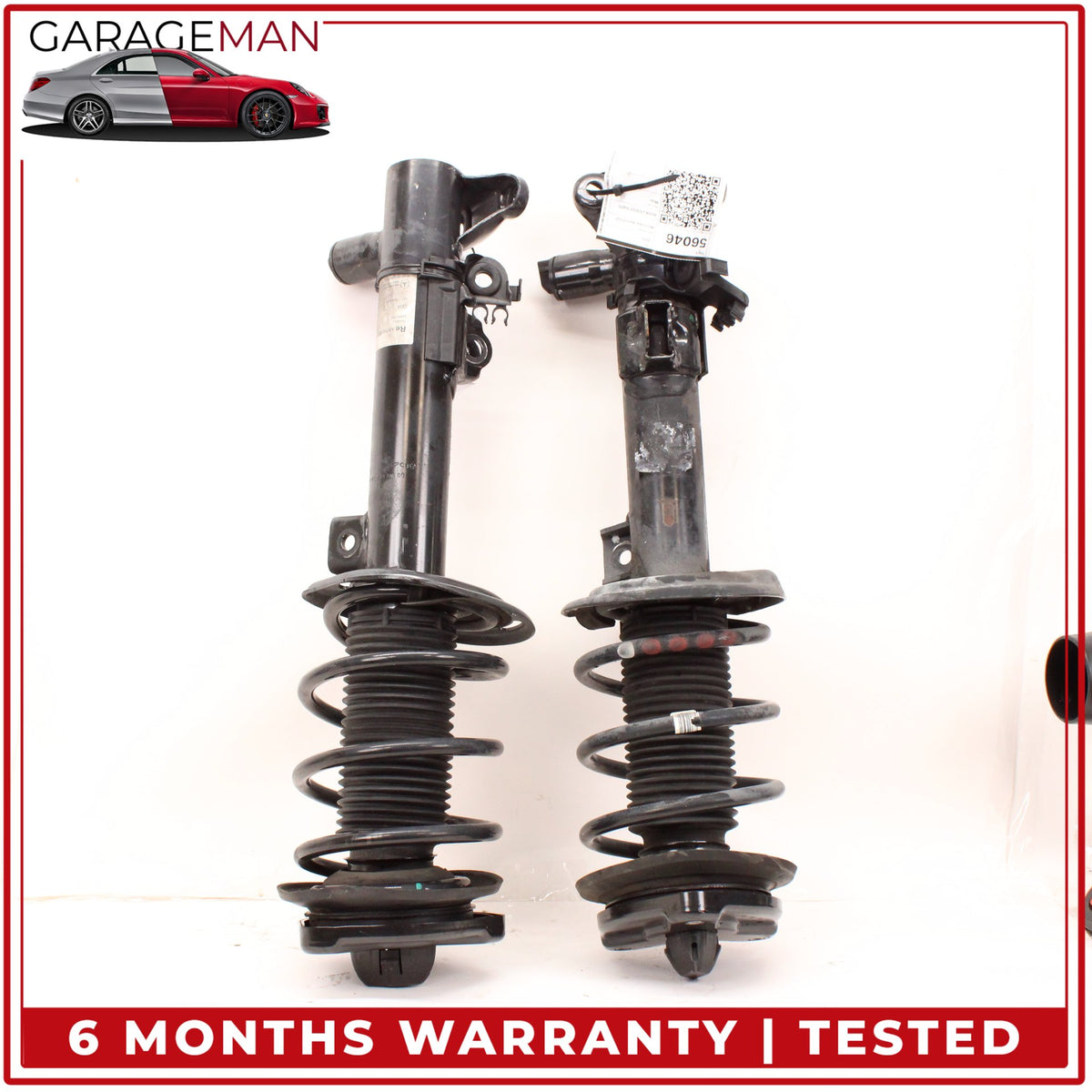 2010-2017 Mercedes C207 E550 Coupe Front Left and Right Shock Strut Absorber OEM