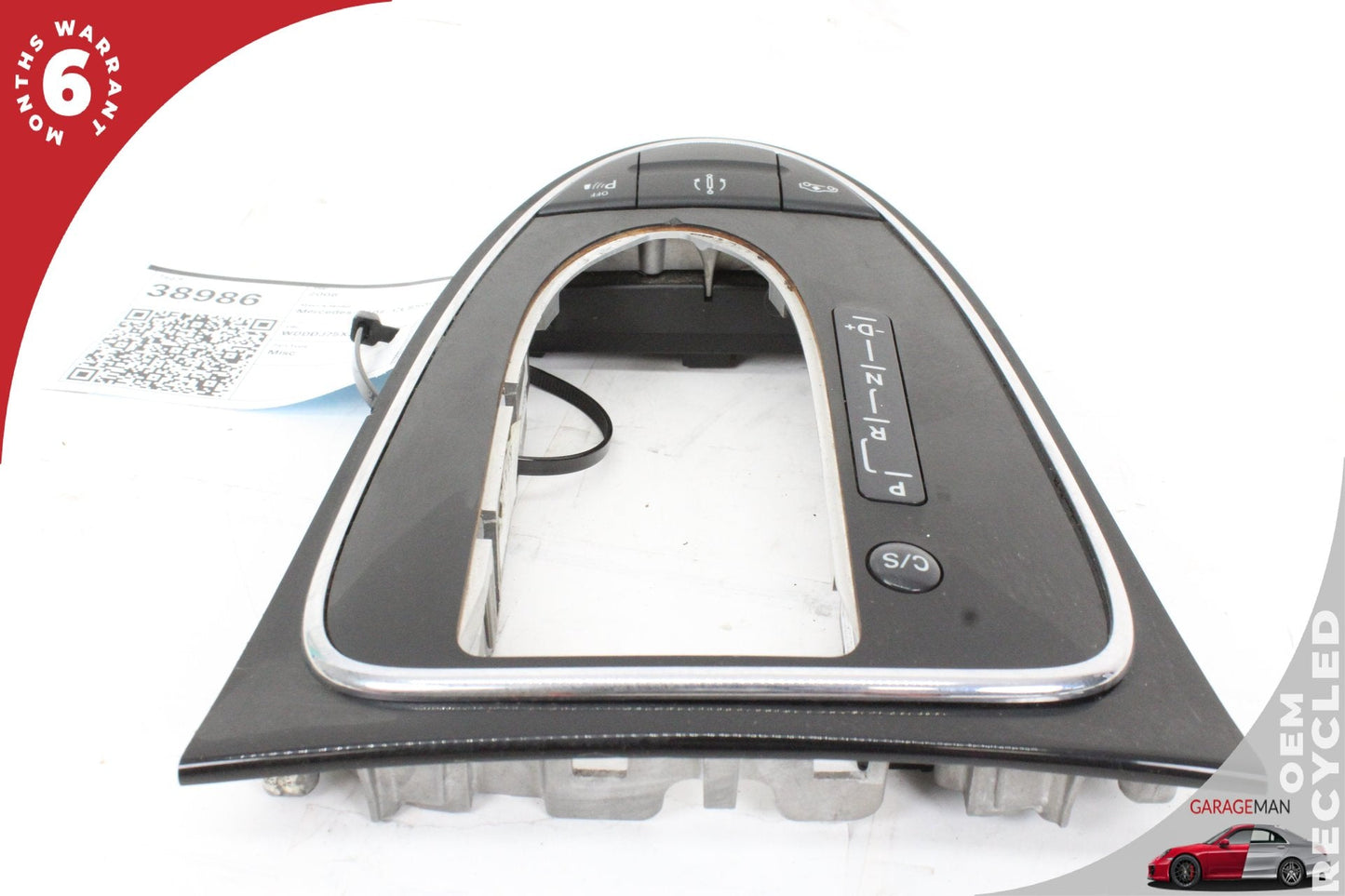 06-11 Mercedes-Benz CLS500 W219 Center Console Shifter Trim 2115420526 OEM