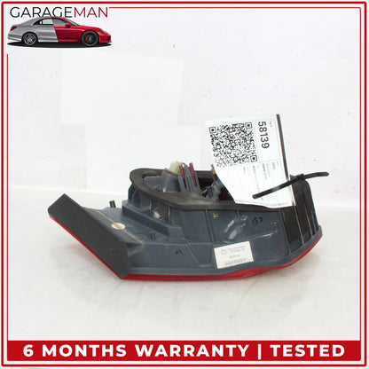 2012-2018 BMW 650i F13 Right Side Inner Tail Light Lamp 7210580 OEM