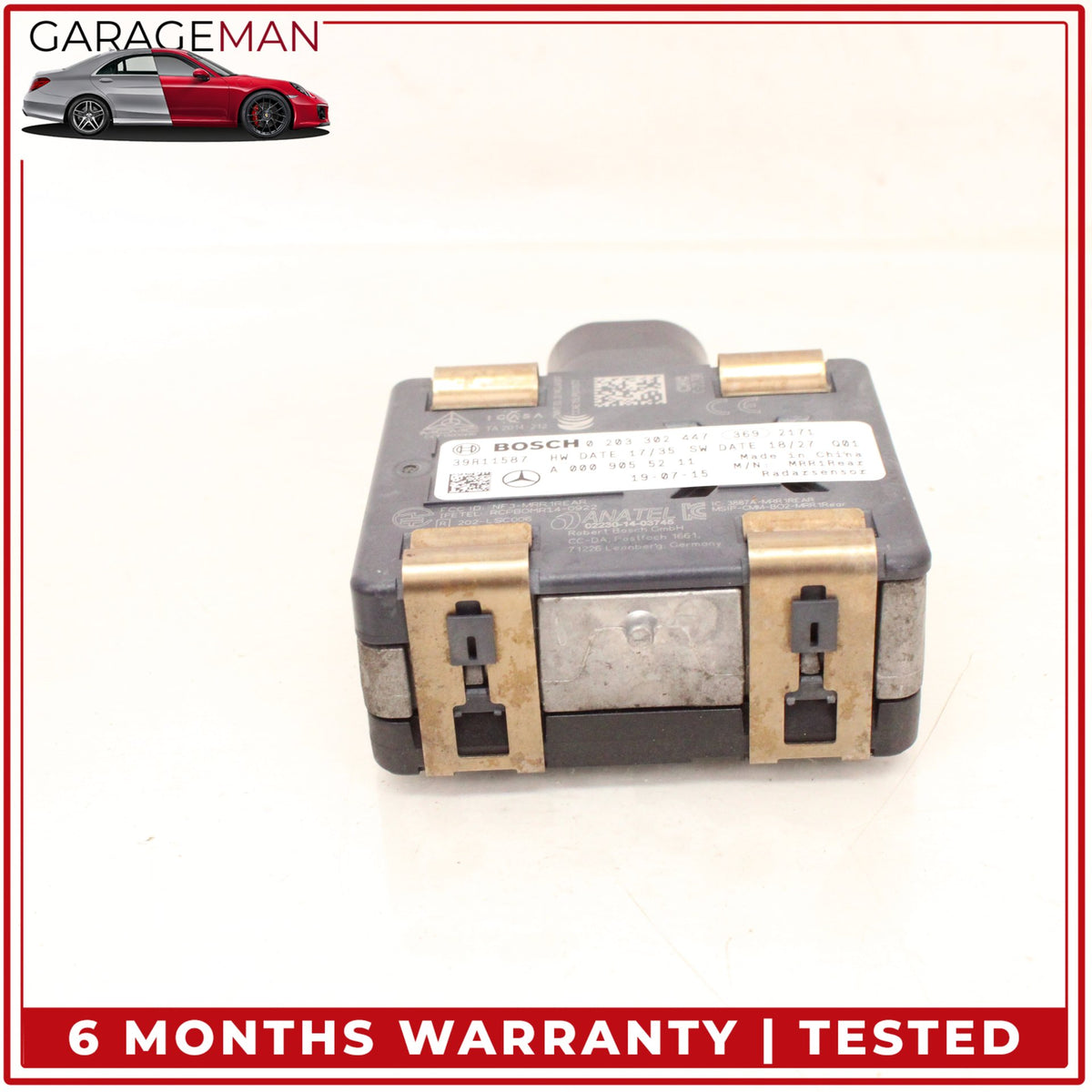 2019-2023 Mercedes X253 GLC300 Rear Left or Right Blind Spot Sensor Module OEM