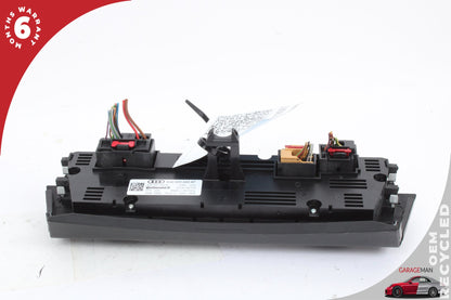 2012-2018 Audi A7 S7 Front AC Temperature Climate Control Panel 4G0820043AF OEM