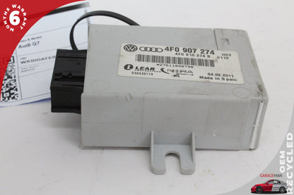 2010-2015 Audi Q7 SUV TPMS Tire Pressure Control Module Unit 4F0907274 OEM