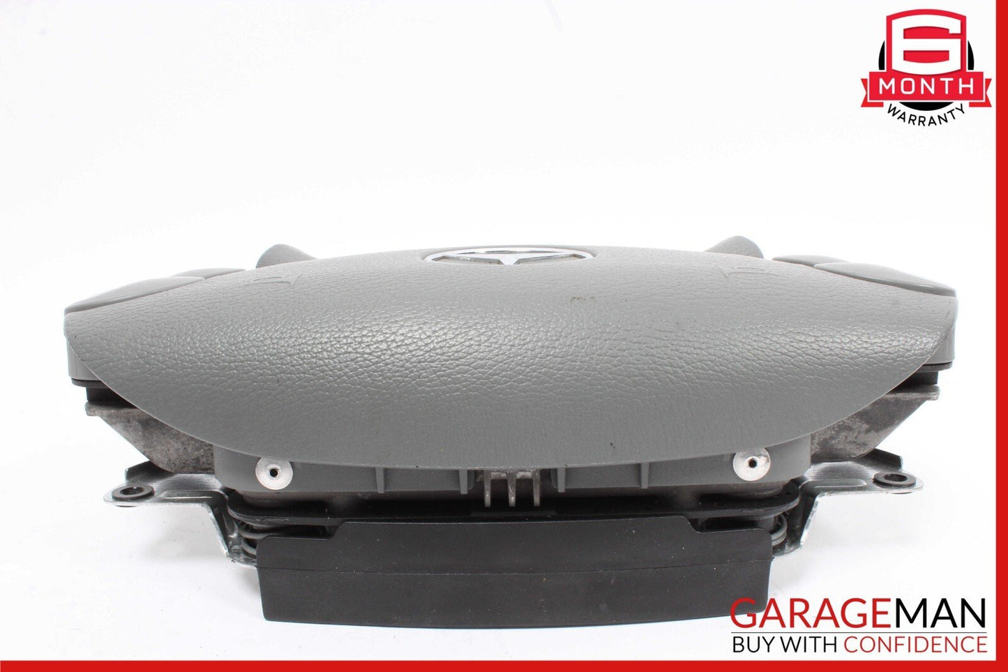 03-12 Mercedes R230 SL500 CLS500 Steering Wheel Airbag Air Bag Leather Gray OEM