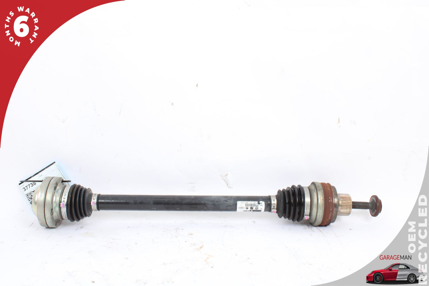 2008-2017 Audi A5 Rear Left or Rear Right Side CV Axle Driveshaft 8K0501203M OEM