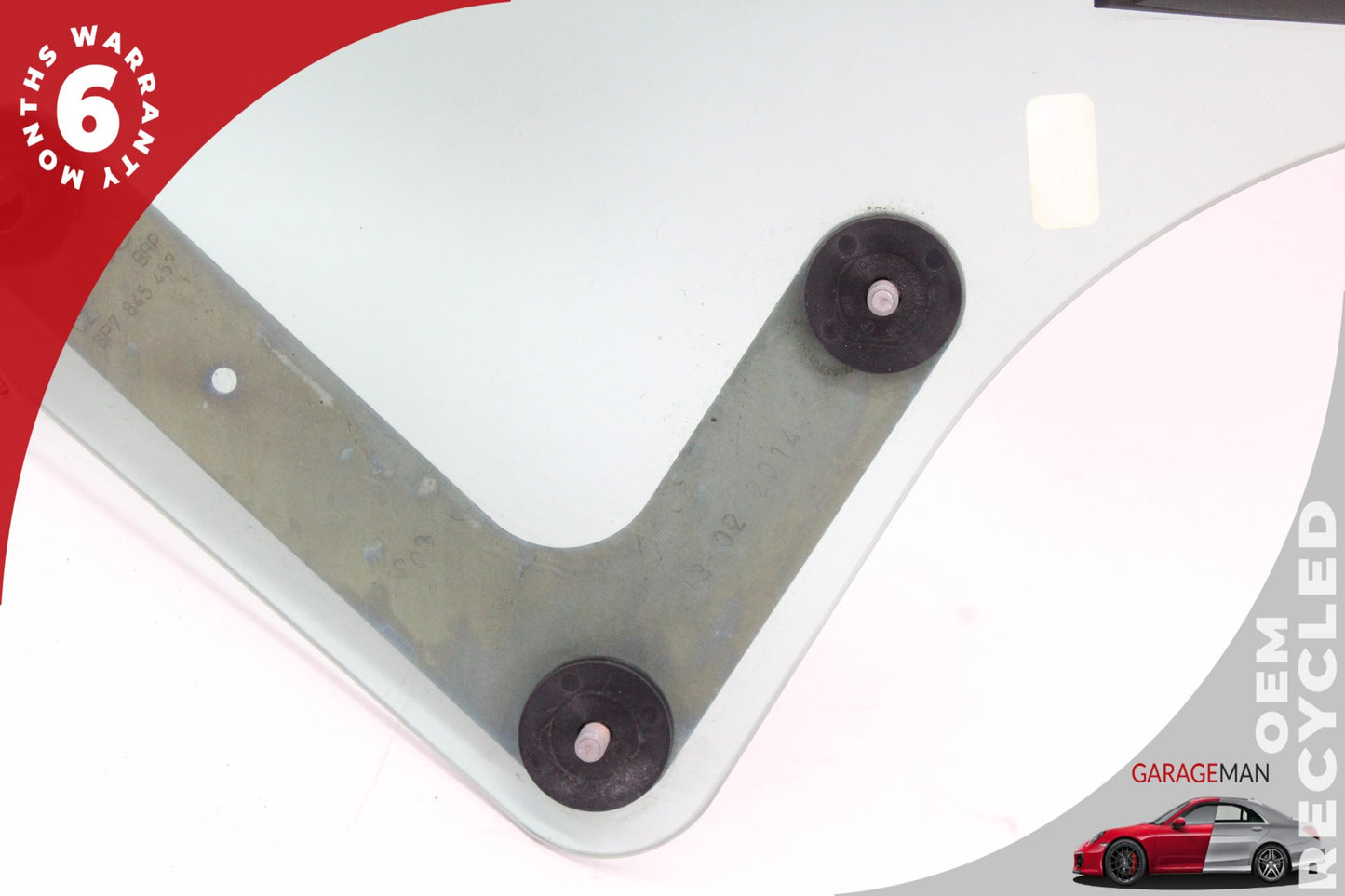 2010-2017 Audi RS5 A5 S5 Convertible Rear Left Side Quarter Window Glass OEM
