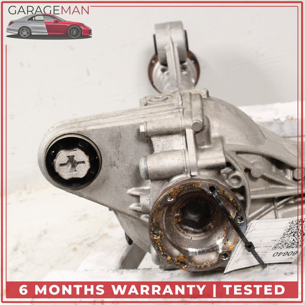 2016-2018 Porsche Cayenne 958 VR6 Front Differential Axle Carrier 0BM409510R OEM