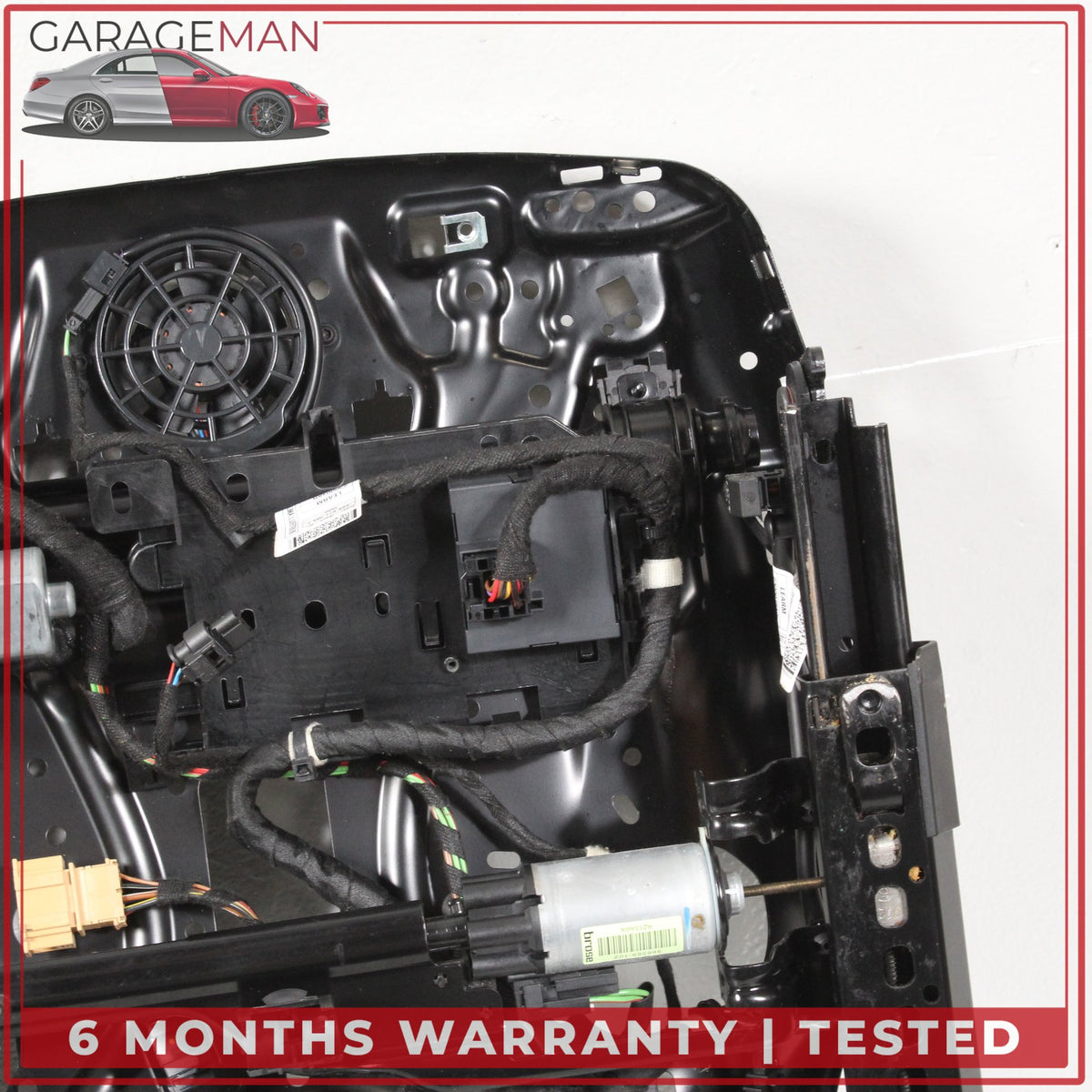 2012-2018 Audi A7 Front Right Passenger Side Seat Track Rail Frame w/ Motor OEM