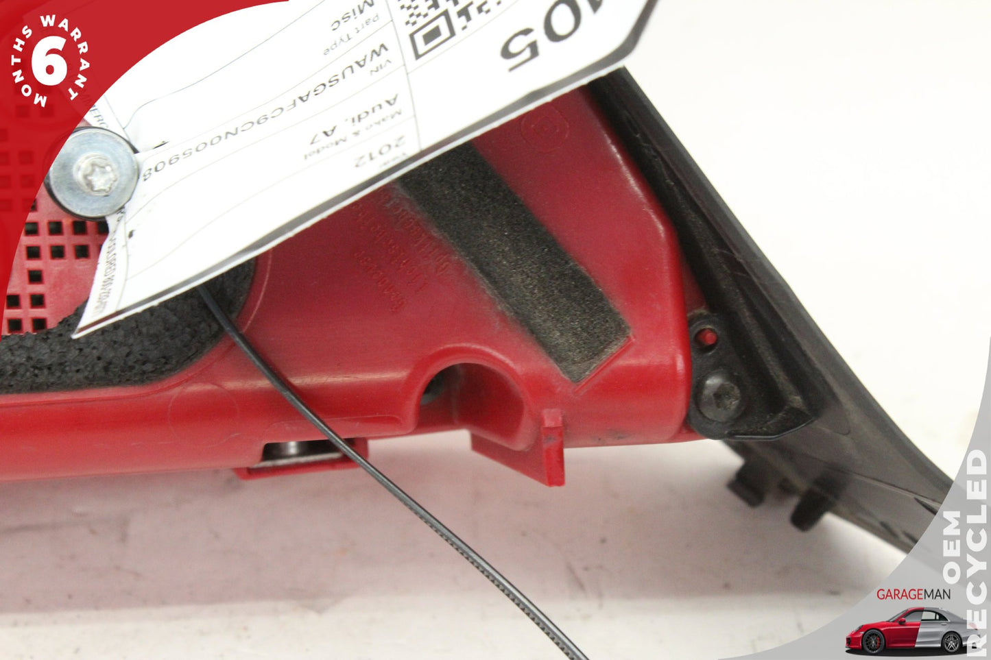 2012-2015 Audi A7 Quattro S7 Rear Right Inner Tail Light 4G8945094A OEM