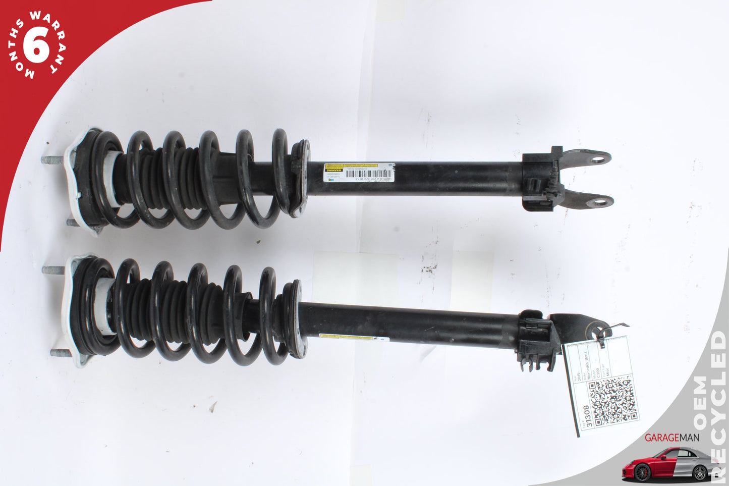 2015-2020 Mercedes W205 C300 Front Left and Right Shock Strut Set 2053201613 OEM