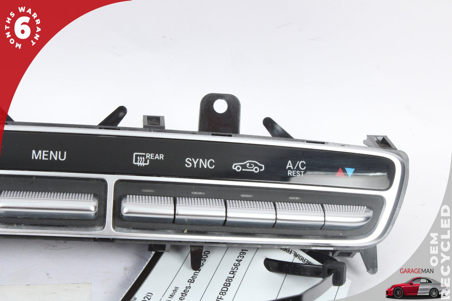2015-2020 Mercedes W205 C300 A/C Heater Climate Control Switch 2059054706 OEM