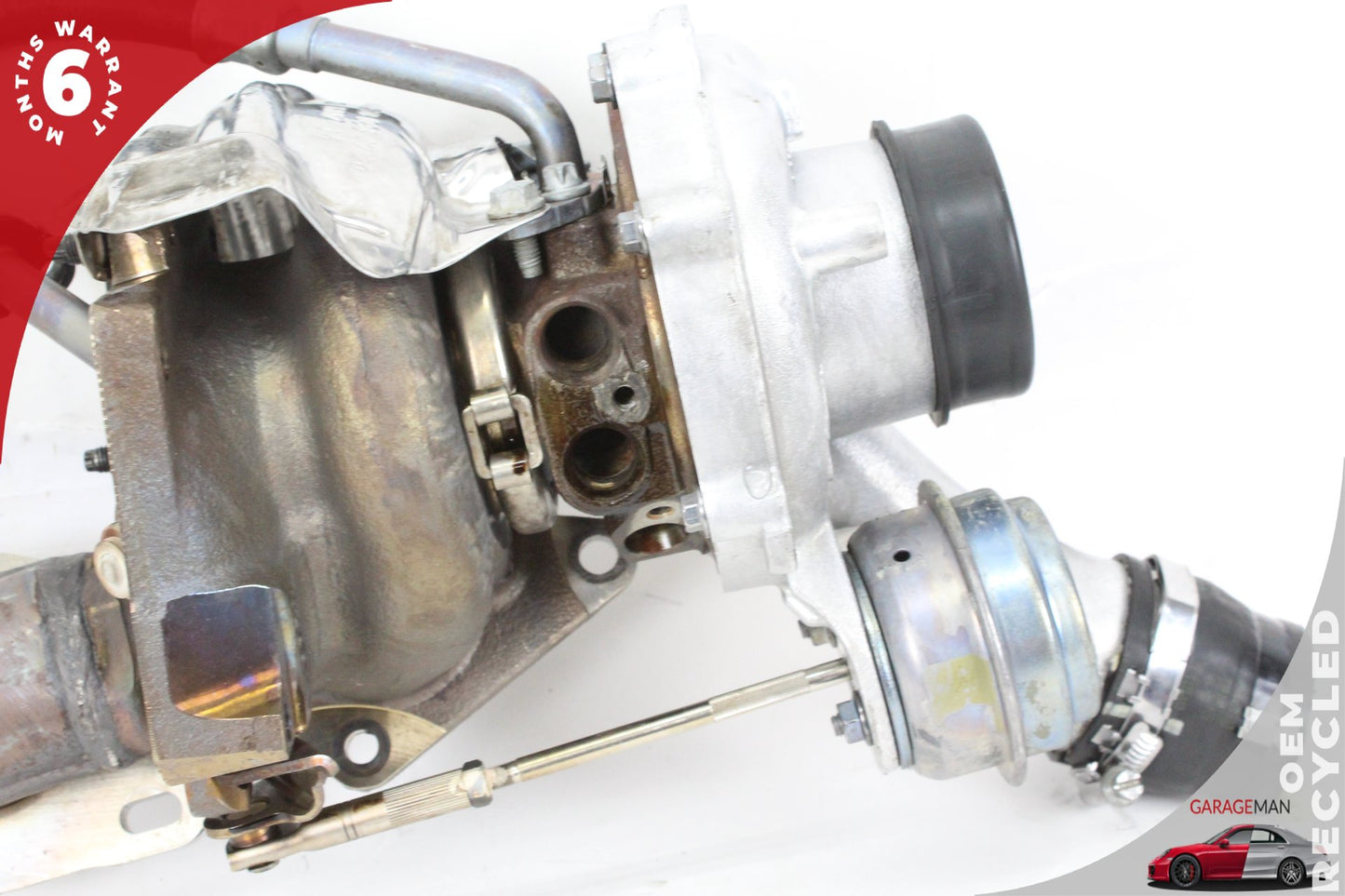 2011-2020 Mercedes X166 GL550 M278 Left Turbocharger Turbo Charger Manifold OEM
