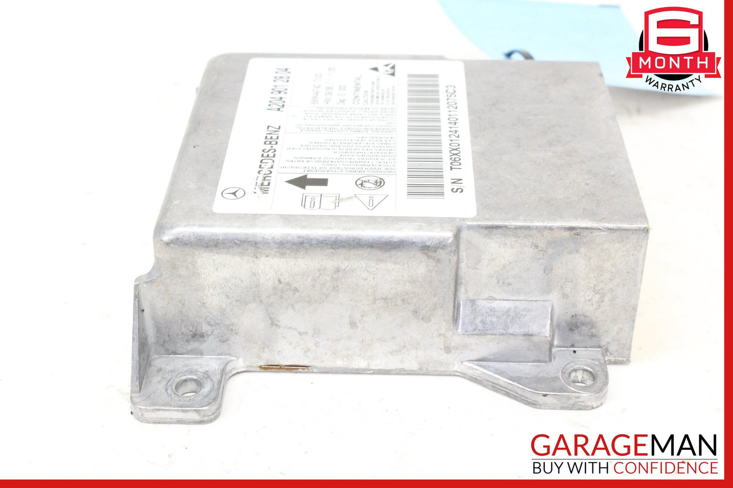 2008-2014 Mercedes W204 C250 SRS Airbag Air Bag Safety Control Module Unit OEM