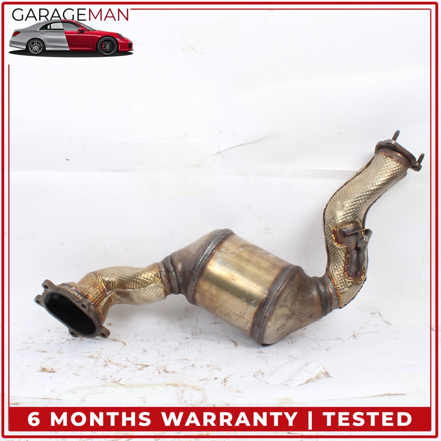 2013-2018 Audi S8 A8 S6 S7 RS7 4.0L V8 Left Exhaust Downpipe 4G0131703AJ OEM