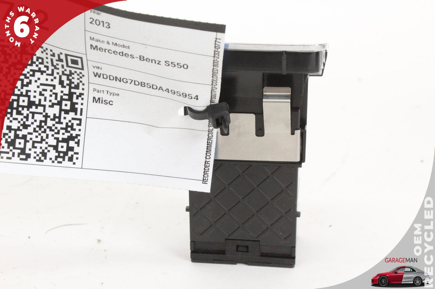 07-14 Mercedes-Benz S550 W221 Electronic Parking Button Switch 2215401445 OEM