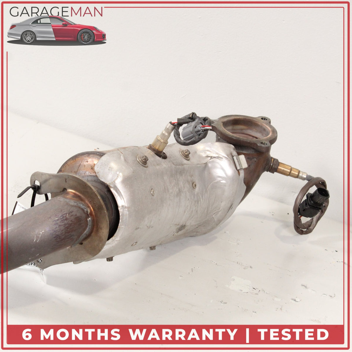 2014-2020 Mercedes X156 GLA250 CLA250 2.0L FWD Exhaust Downpipe 2464900514 OEM
