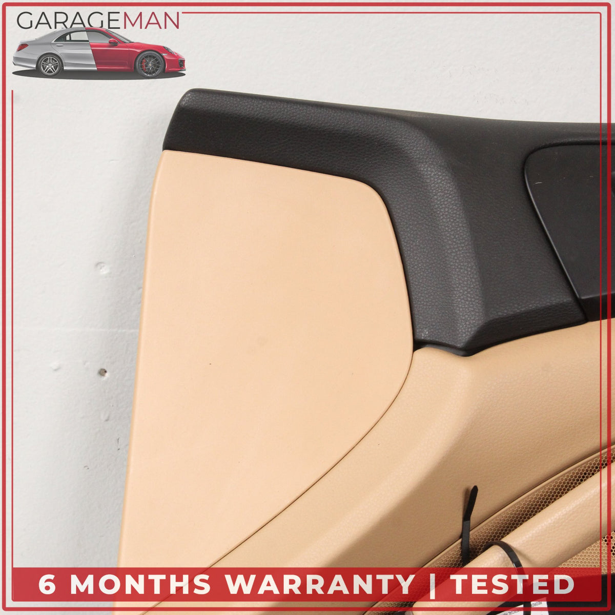 2011-2018 Porsche Cayenne 958 Front Right Side Door Trim Cover Panel Beige OEM