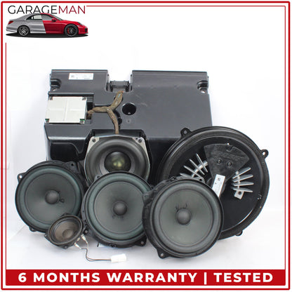 2003-2019 Maserati GranTurismo M145 Front Rear Audio Subwoofer Speaker Set OEM