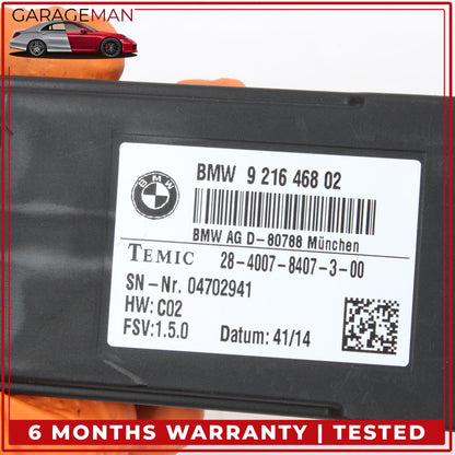 2014-2021 BMW i3 I01 Front or Rear Side Seat Heating Control Module 9216468 OEM