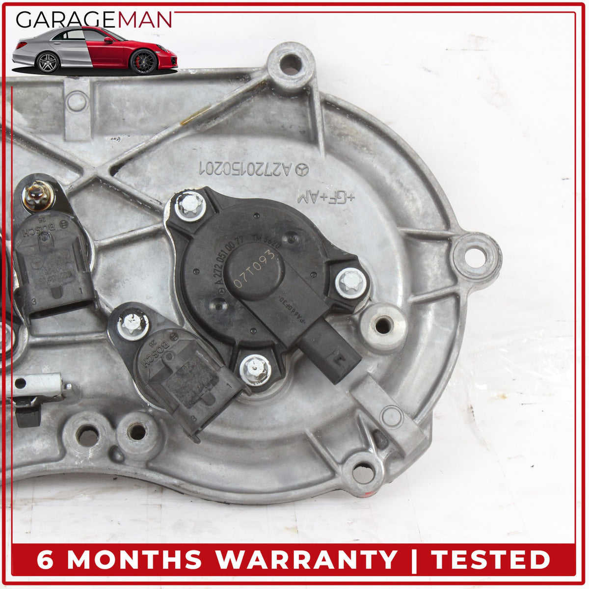 2005-2013 Mercedes W164 ML350 Left Side Timing Chain Cover Plate 2720150201 OEM