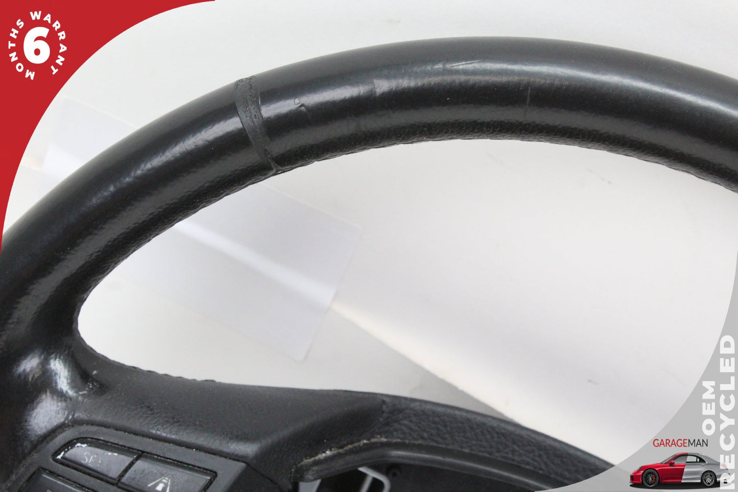 2009-2015 BMW 750i Front Left Driver Side Steering Wheel Black 9218379 OEM
