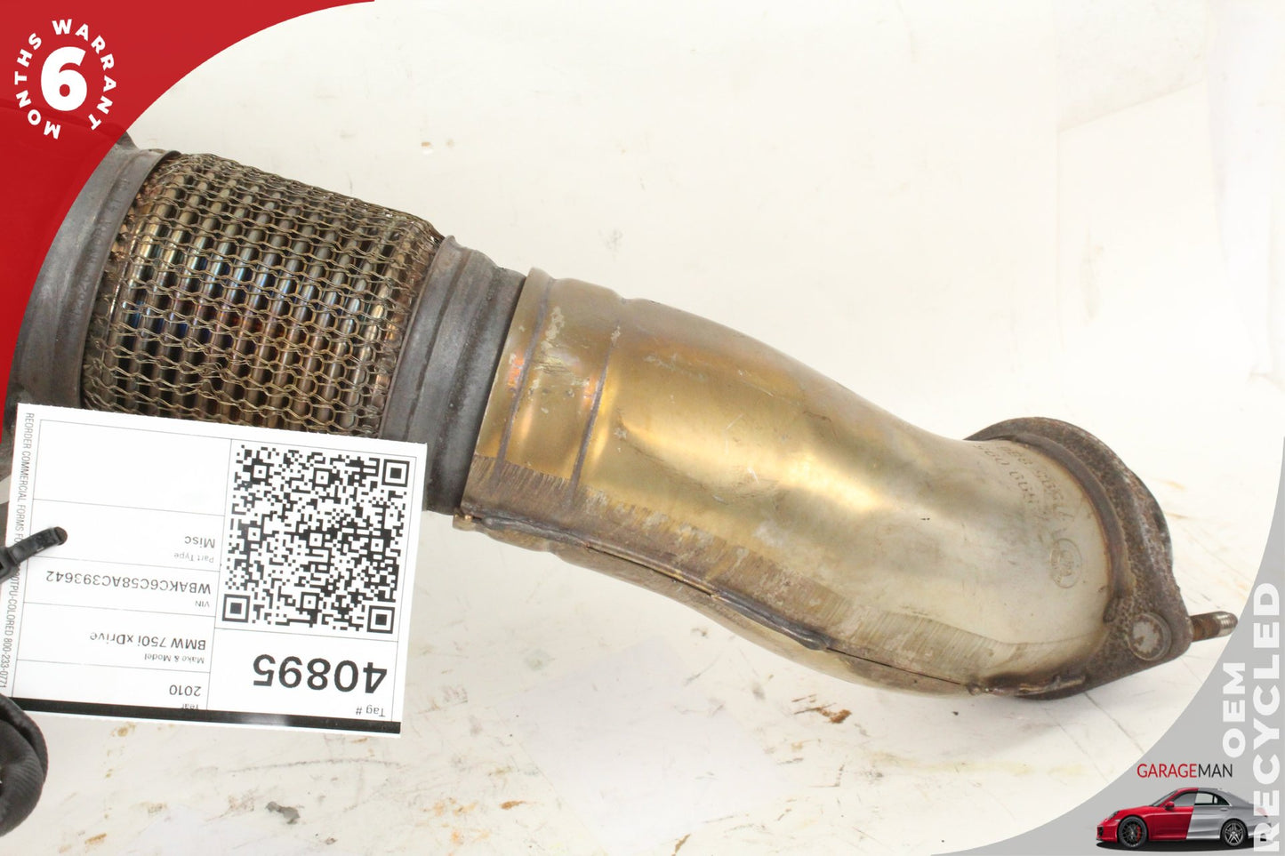 2009-2012 BMW 750i xDrive Left Catalytic Converter 0602945