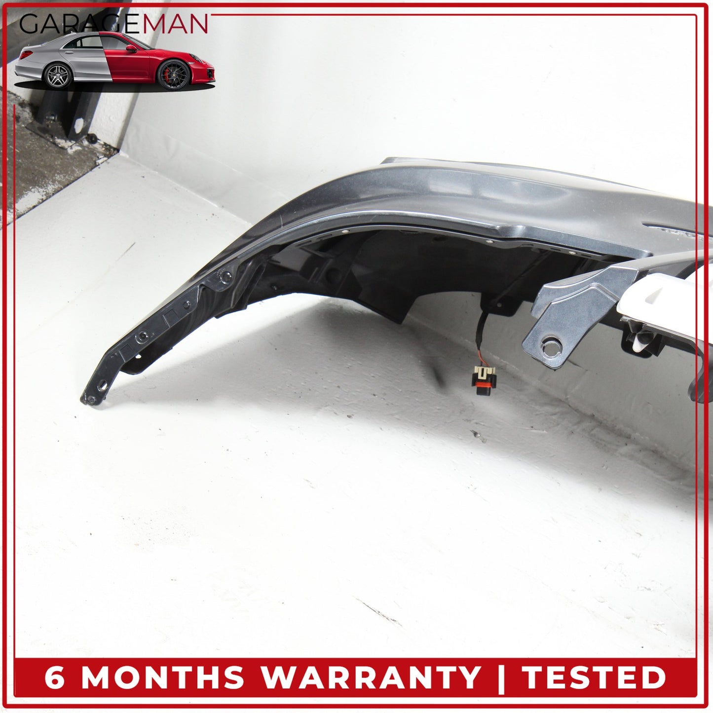 2009-2011 Mercedes W164 ML350 ML550 Base Front Bumper Cover Assembly Gray OEM