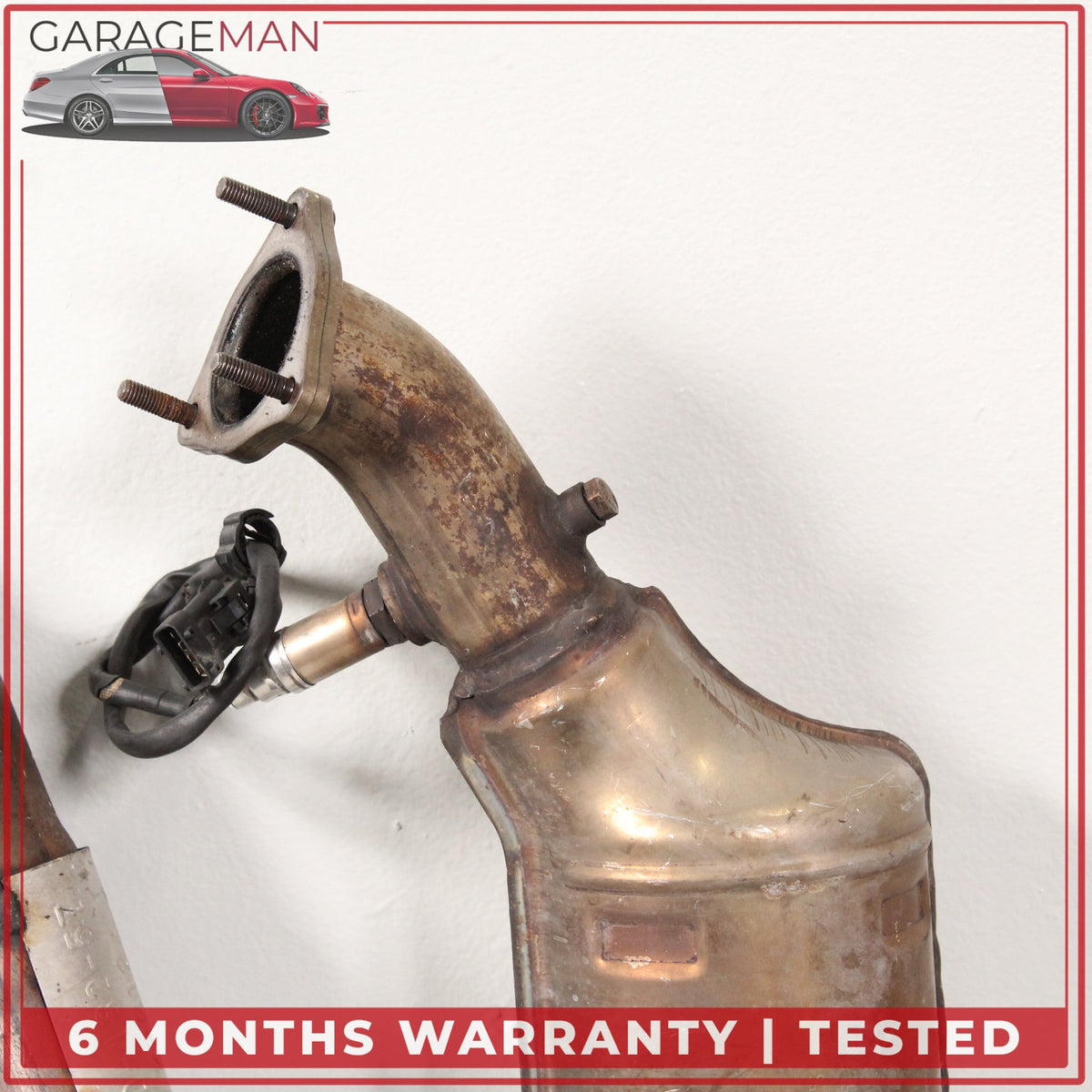 1999-2001 Porsche 911 Carrera 996 Left and Right Side Exhaust Downpipe Set OEM