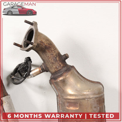 1999-2001 Porsche 911 Carrera 996 Left and Right Side Exhaust Downpipe Set OEM