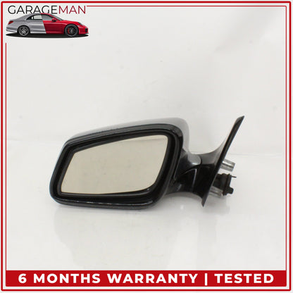 2010-2017 BMW 550i GT Front Left Door Rear View Mirror Space Gray Metallic OEM