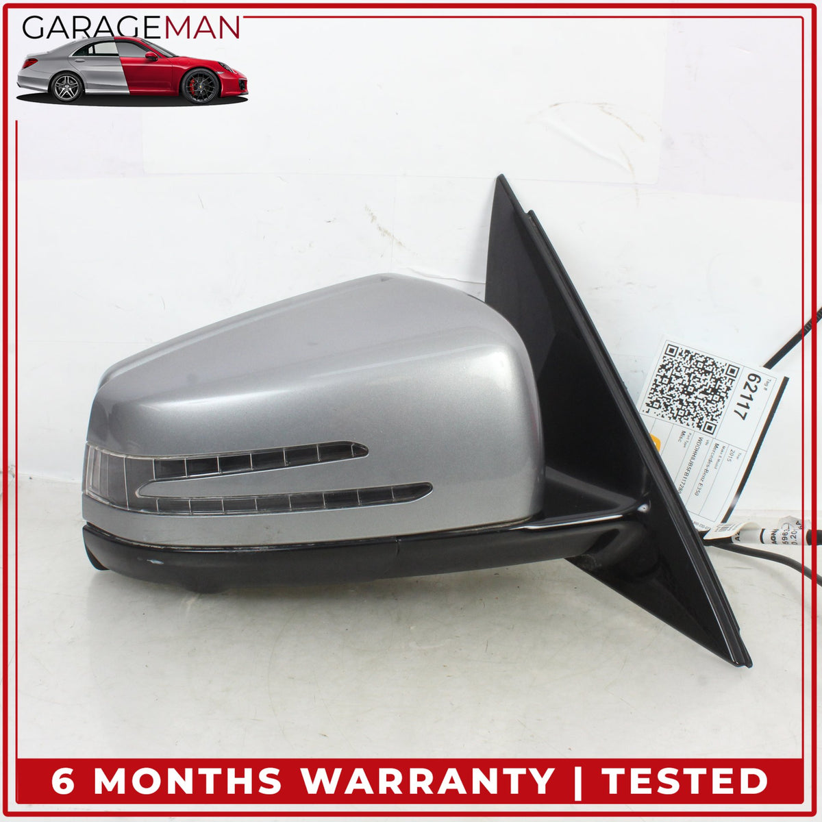 2010-2016 Mercedes W212 E350 Right Rear View Mirror w/ Blind Spot & Camera OEM