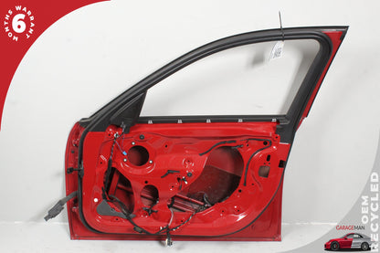 2012-2018 BMW 320i F30 Front Right Passenger Side Door Shell Red 9628764 OEM