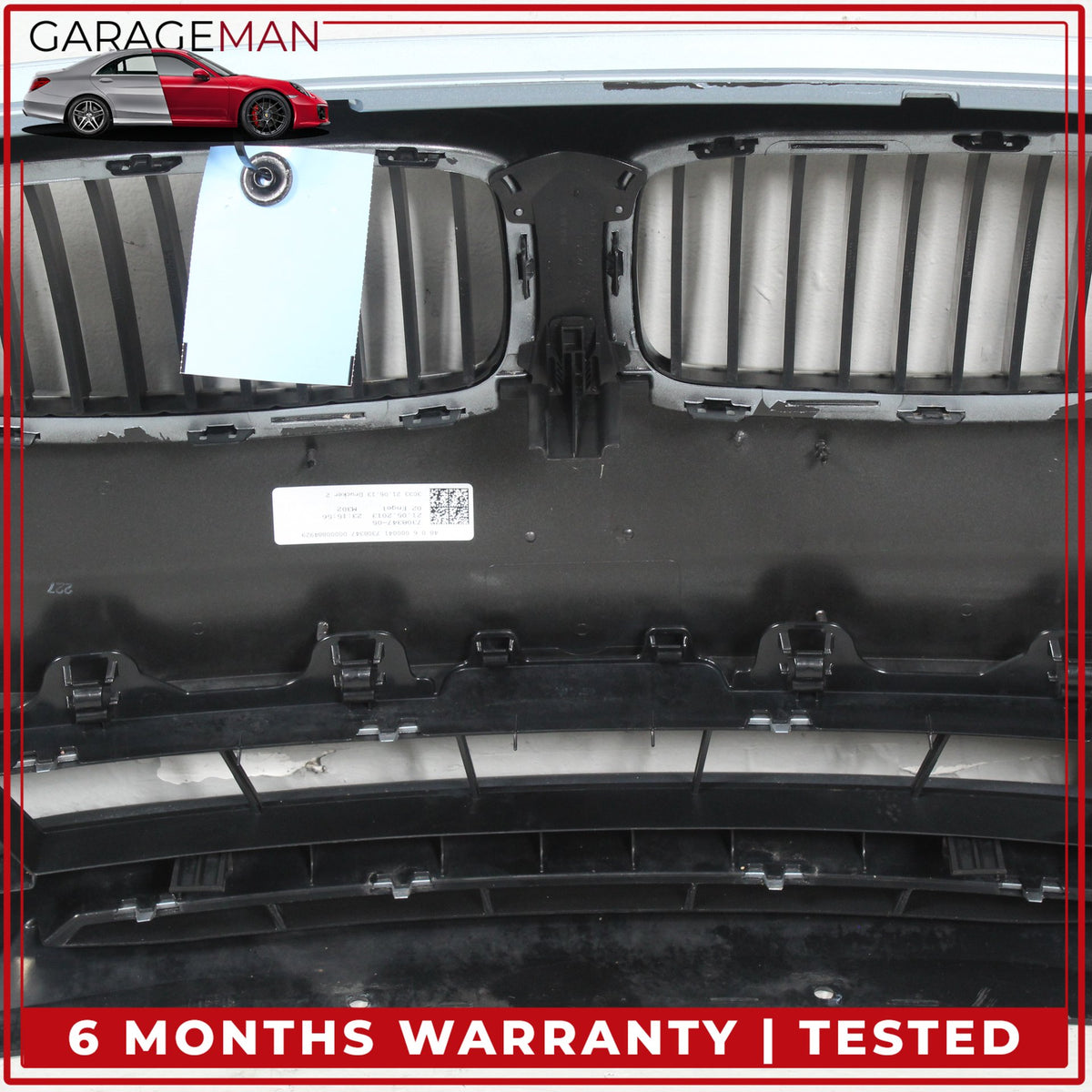 2012-2015 BMW F30 320i 328i xDrive Front Bumper Cover Panel Blue Metallic OEM