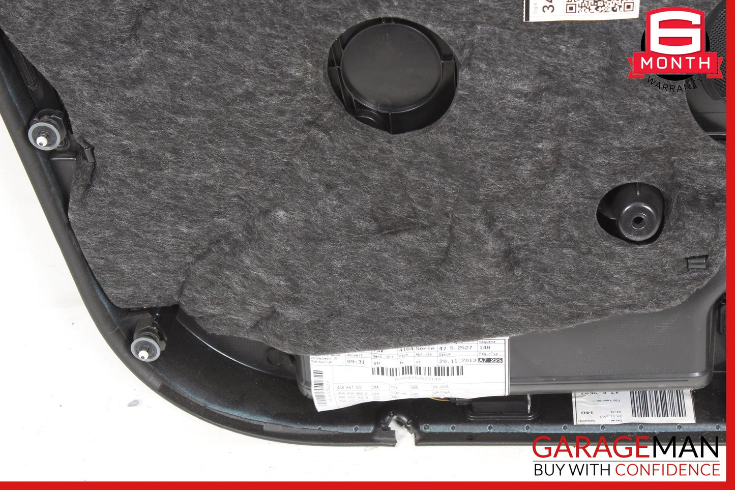 2012-2018 Audi S7 Front Right Passenger Side Door Trim Panel 4G8837020A OEM